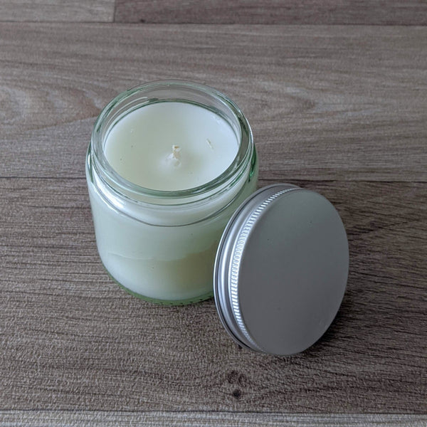 SMALL JAR CANDLE (STARCHED LINEN)