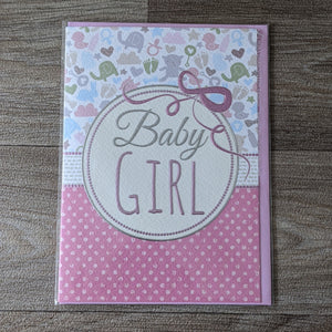 BABY GIRL CARD