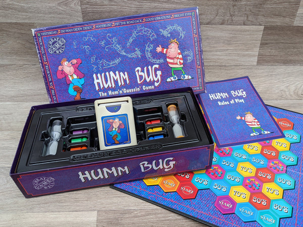 Vintage Humm Bug Board Game in Original Box