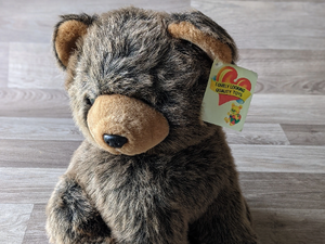 Vintage Ostoy Brown Bear Plush / Soft Toy 14"