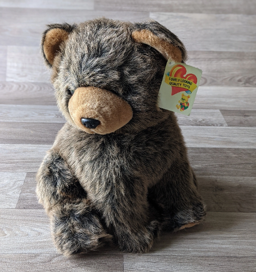 Vintage Ostoy Brown Bear Plush / Soft Toy 14"