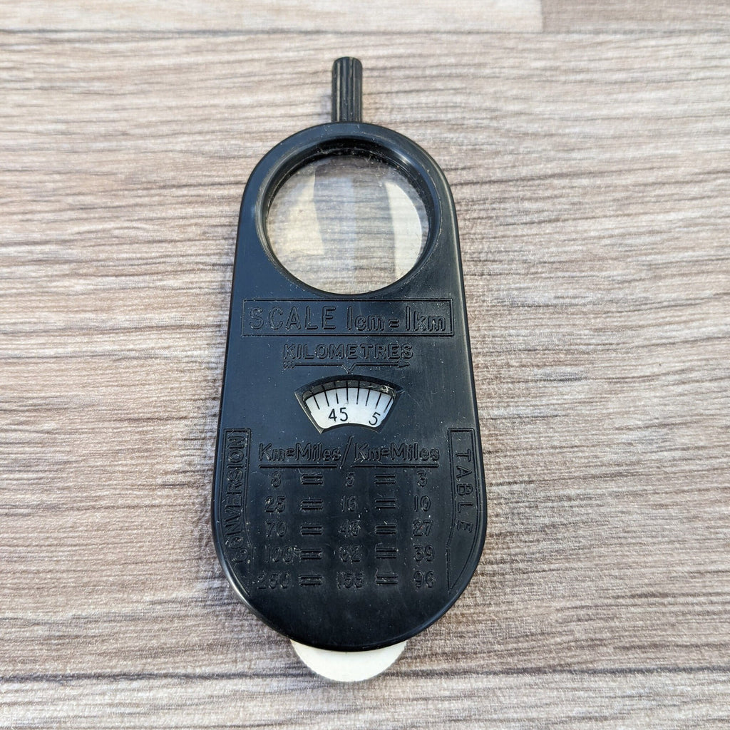 Vintage 1959 'Practical Motorist Map Measurer' Curvimeter / Opisometer ...