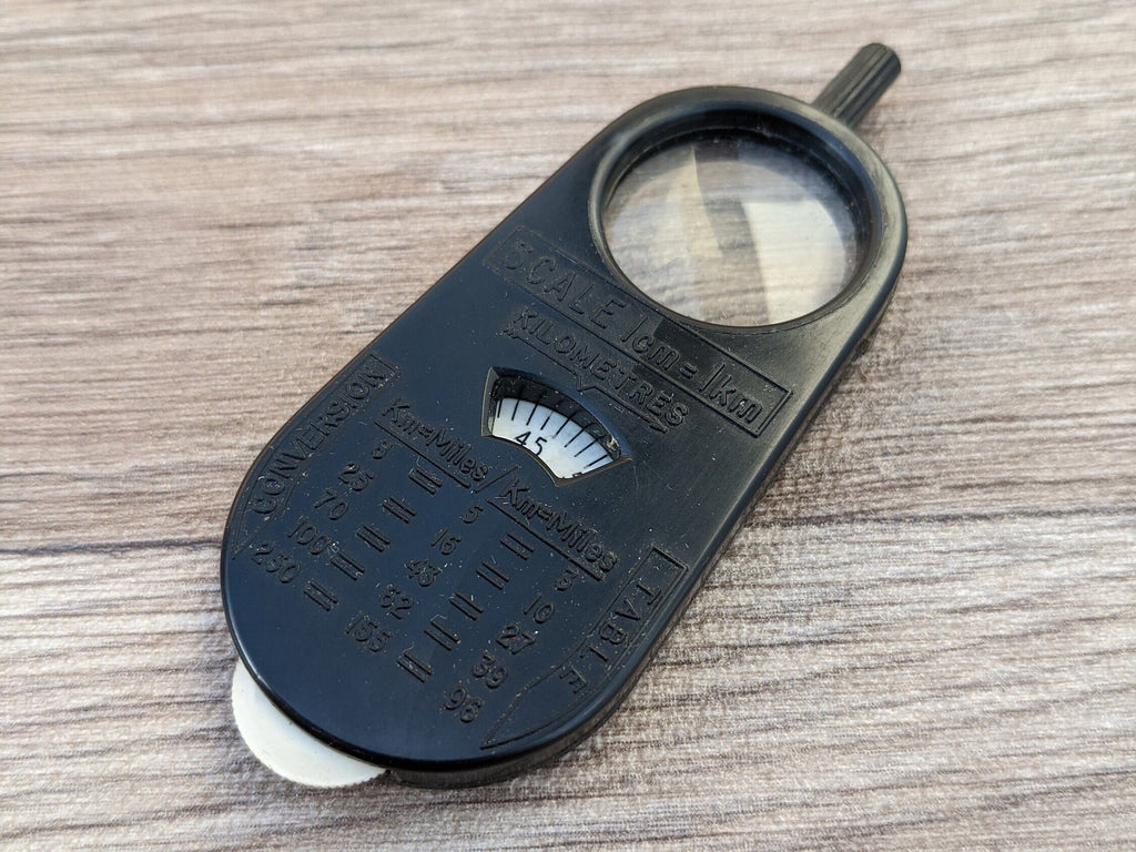 Vintage 1959 'Practical Motorist Map Measurer' Curvimeter / Opisometer ...