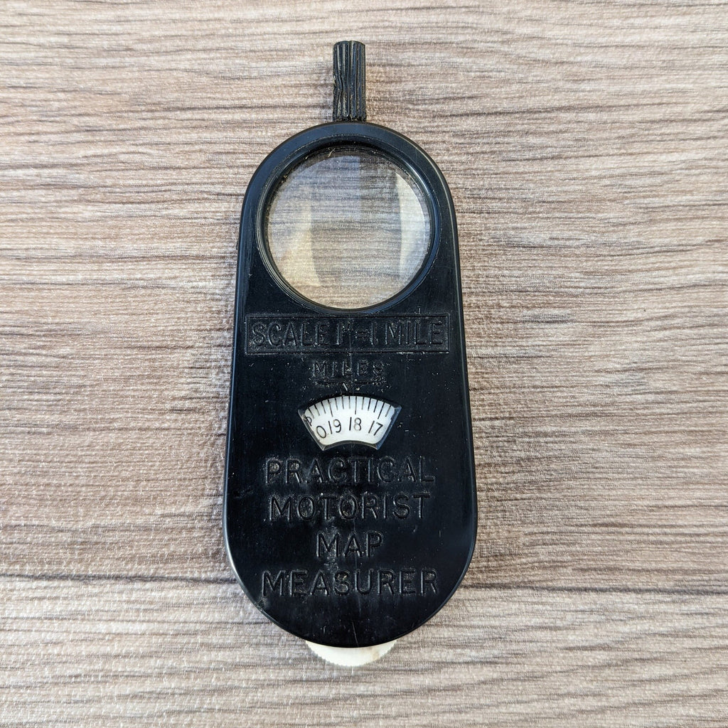 Vintage 1959 'Practical Motorist Map Measurer' Curvimeter / Opisometer ...