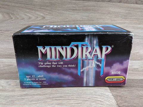 Vintage (1993) Mind Trap Board Game