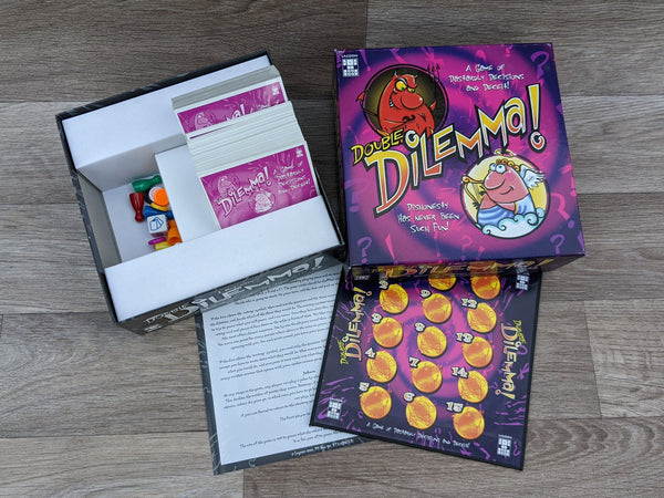 Vintage Retro (2001) Double Dilemma Board Game (complete with original box)