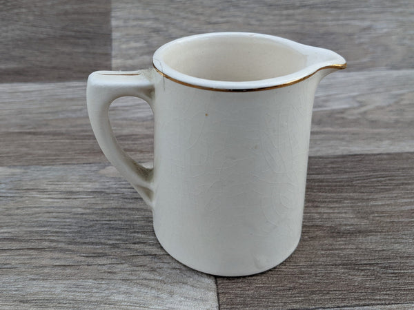Vintage Souvenir of Wales Ceramic Jug Llandudno